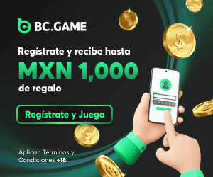 BC.GAME: regístrate y recibe hasta MXN 1,000 de regalo. Solo +18; aplican términos y condiciones.